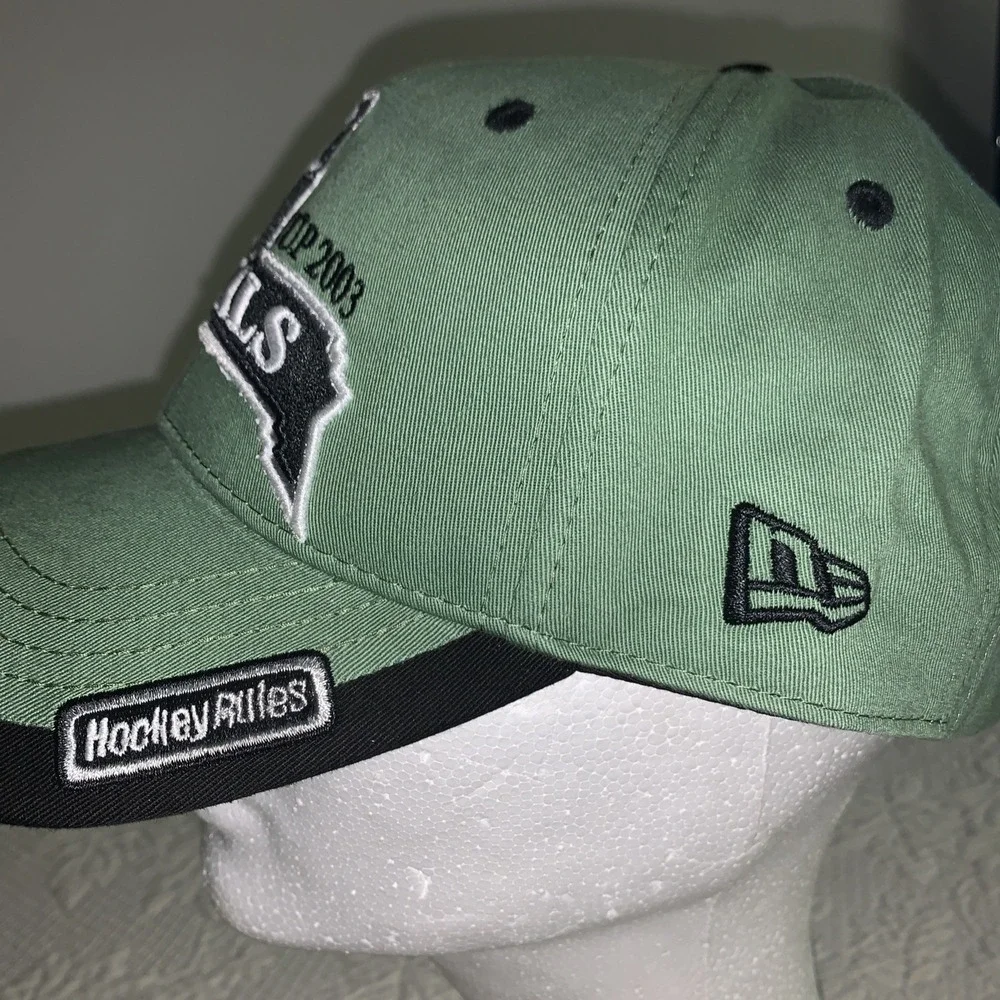VINTAGE Scarce NHL 2003 Stanley‎ Cup Anaheim Ducks Hat Cap New Era Devils